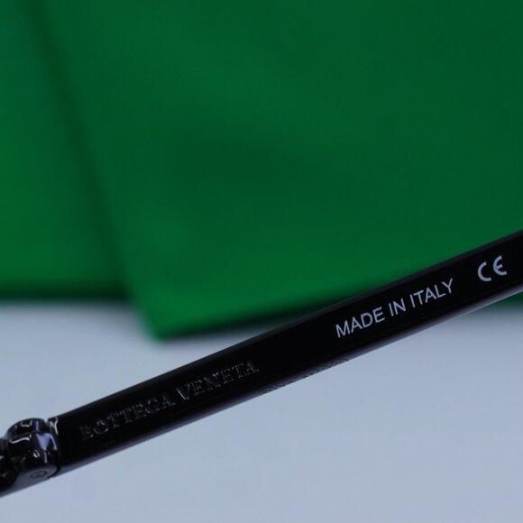 Bottega Veneta BV1015O 001 Square Eyeglasses – Black 52mm - Picture 8 of 10